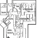 Zeesboothaus - 3 - Mit Balkon, Ausblick, Sauna * Middelhagen